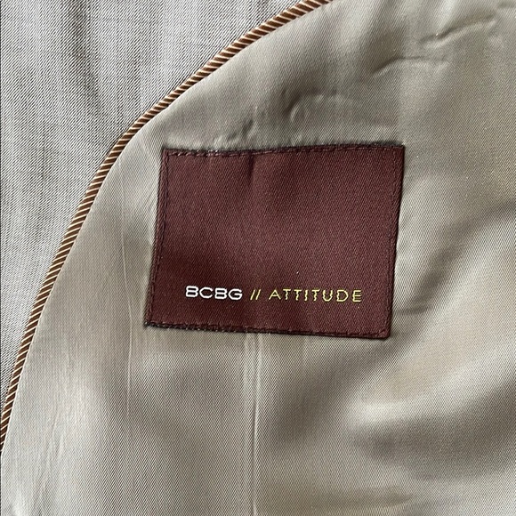 bCBG Attitude Men's Gray Suit 42R 34/29 UnWorn - Picture 3 of 8